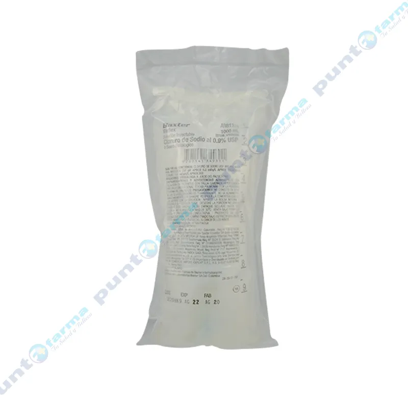Suero Fisiológico Baxter 0,9% - 1000 mL