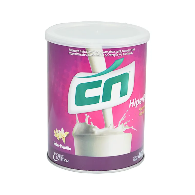 Suplemento Nutricional CN HiperPlus Sabor Vainilla - Cont. Neto 400 gr