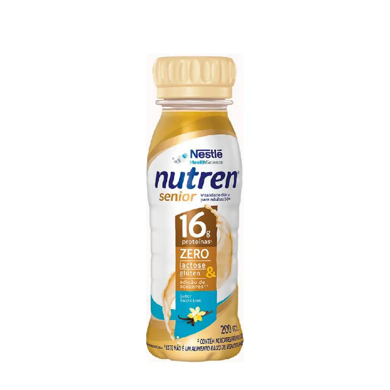 Suplemento Nutricional Sabor Vainilla Nutren Senior - Cont. 200 mL.