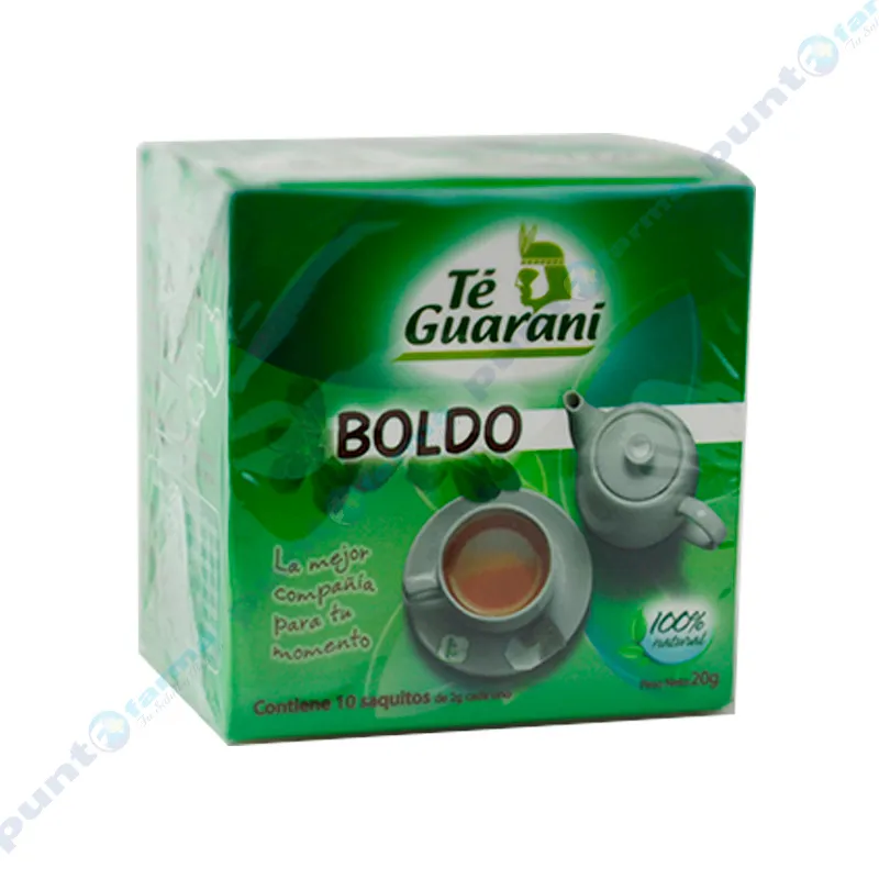 Té Boldo de Té Guaraní - Cont. 10 saquitos de 2g c/u