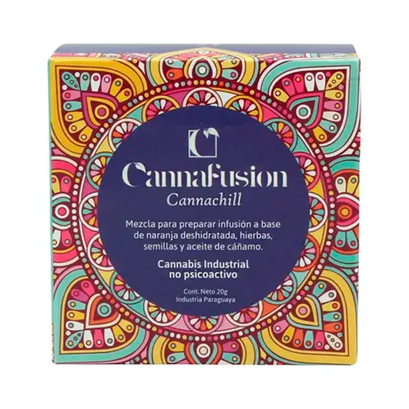 Té Infusion Cannachil Cannafusion - Caja de 10 saquitos