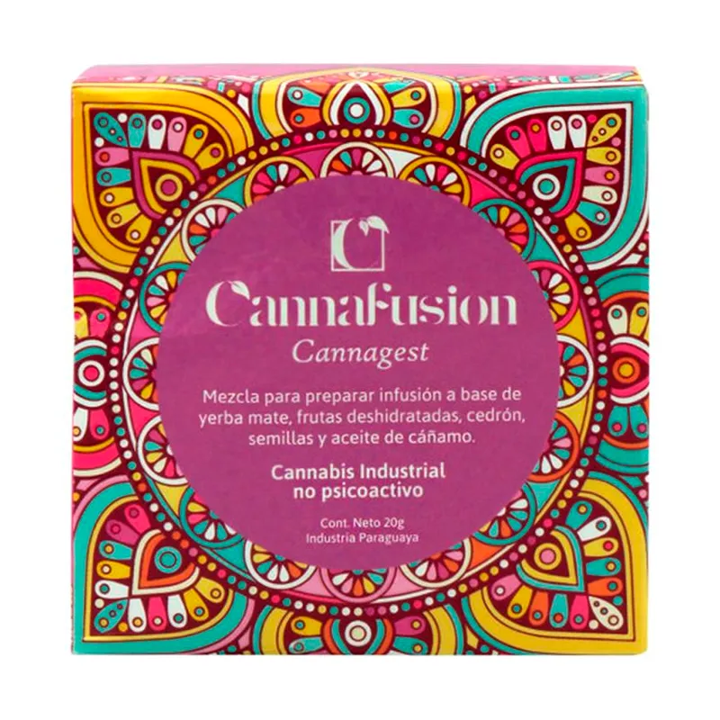 Té Infusion Cannagest Cannafusion - Caja de 10 saquitos