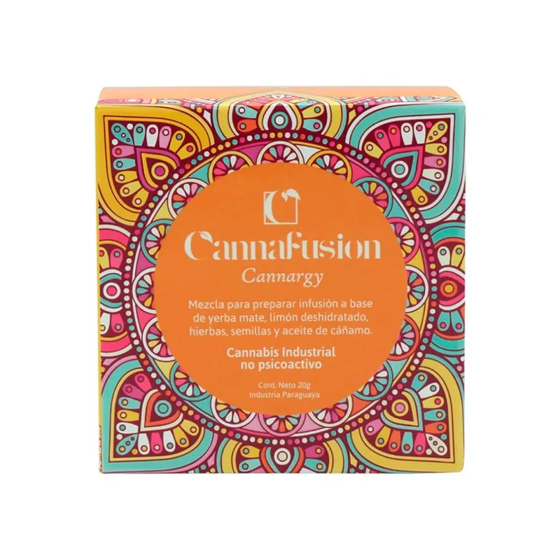Té Infusion Cannargy Cannafusion - Caja de 10 saquitos