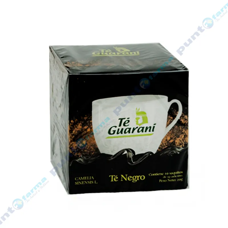 Té Negro de Té Guaraní - Cont. 10 saquitos
