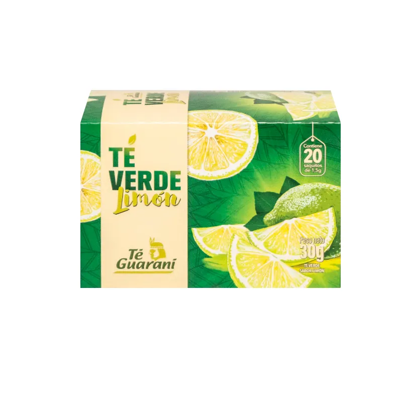 Té Verde Limón de Té Guaraní - Caja de 20 saquitos