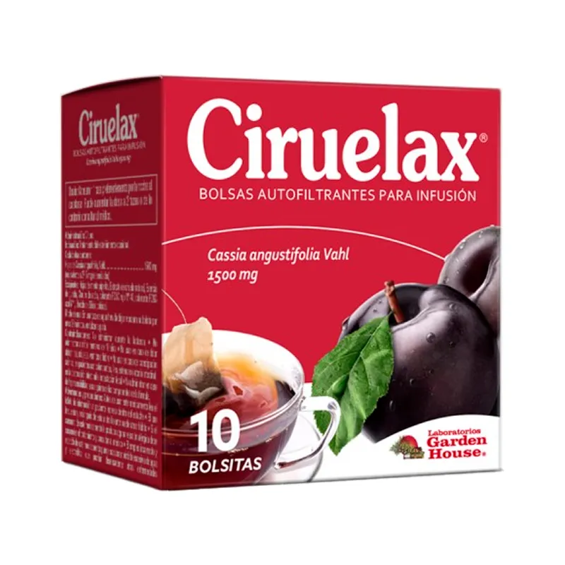Té laxante Ciruelax - Cont. 10 bolsitas