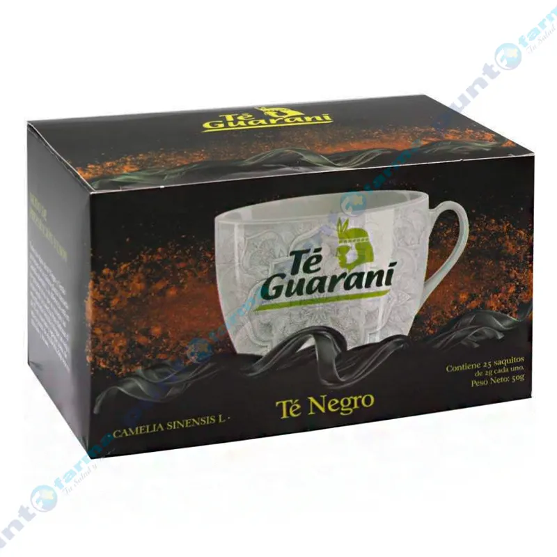 Té negro Camelia Sinensis L de Té Guaraní - Cont. 25 saquitos