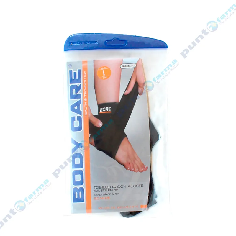 Tobillera con Ajuste en 8 BC1402E Tamaño M Body Care