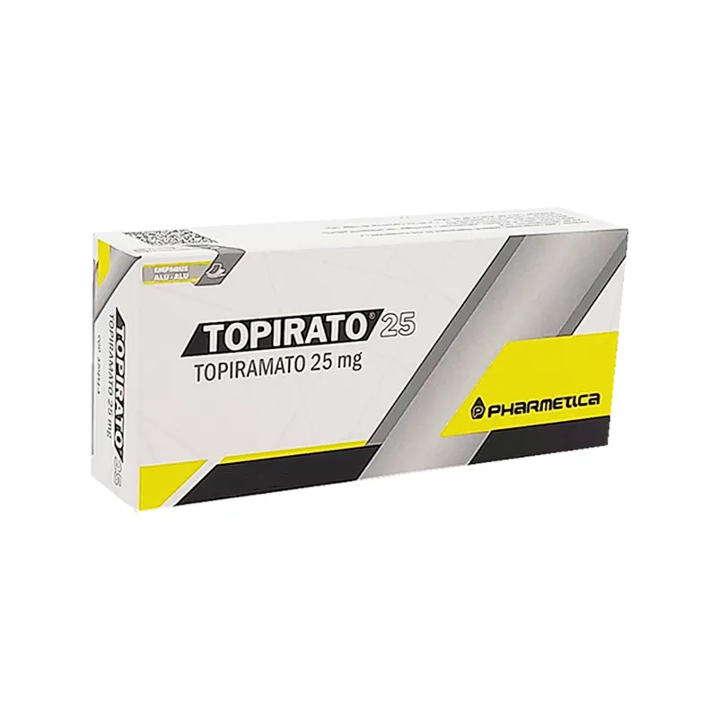 Topirato 25 Topiramato 25 mg - Cont. 30 comprimidos