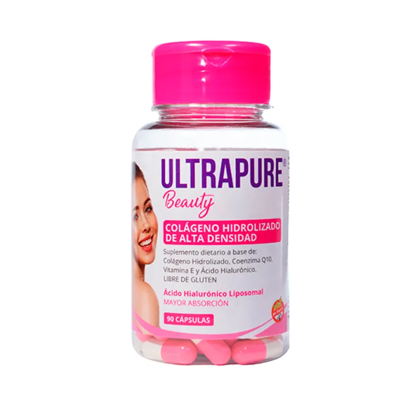 Ultra Pure Beauty Colágeno Hidrolizado - Cont. 90 cápsulas