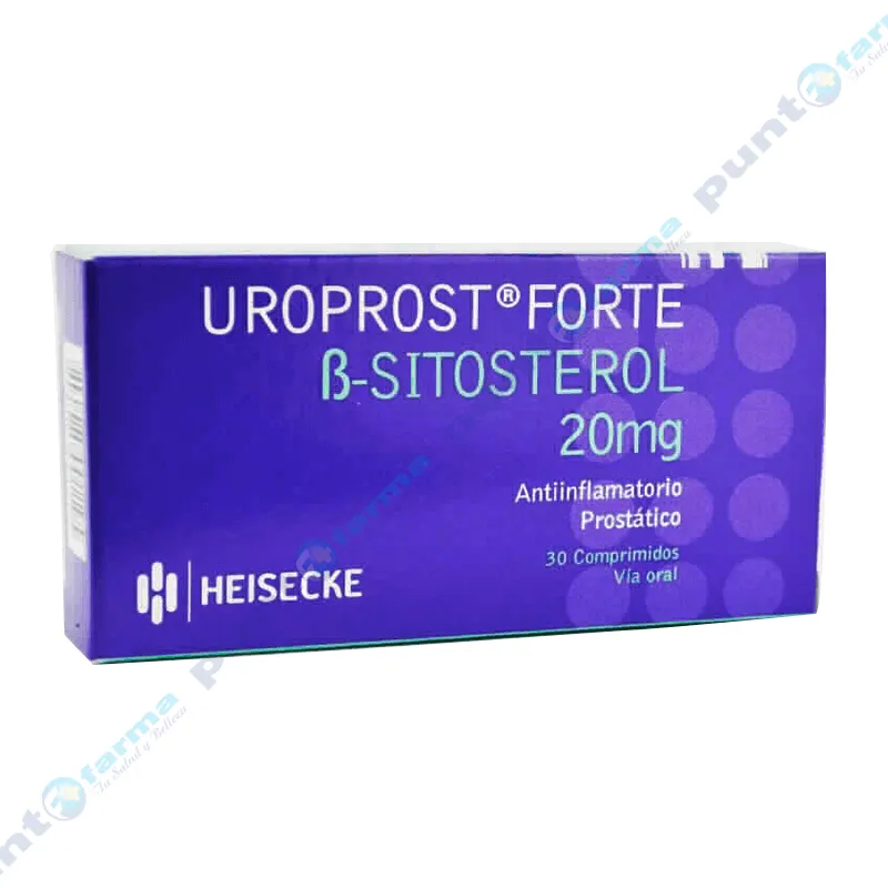 Uroprost Forte B-Sitosterol 20mg - Caja de 30 comprimidos