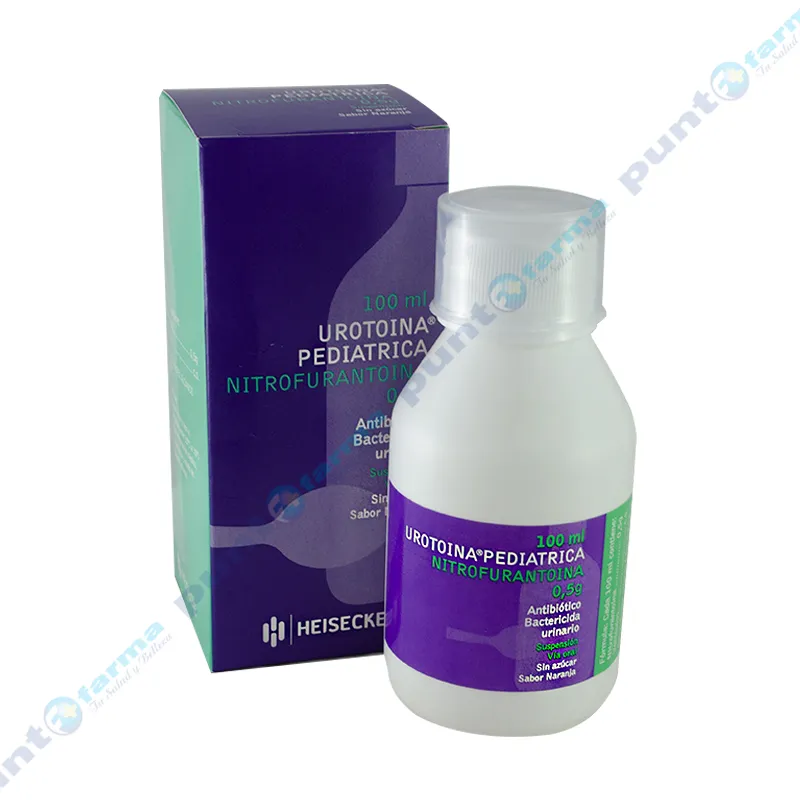 Urotoina Pediatrica Nitrofurantoina 0.5g - 100ml