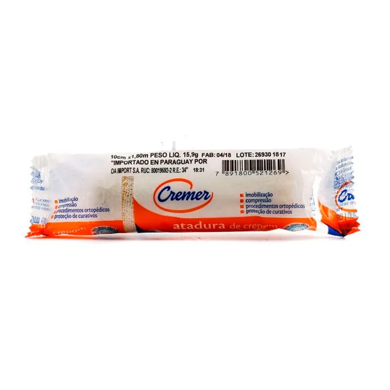 Venda Crepon CREMER - Contenido de 10cm x 1,80m