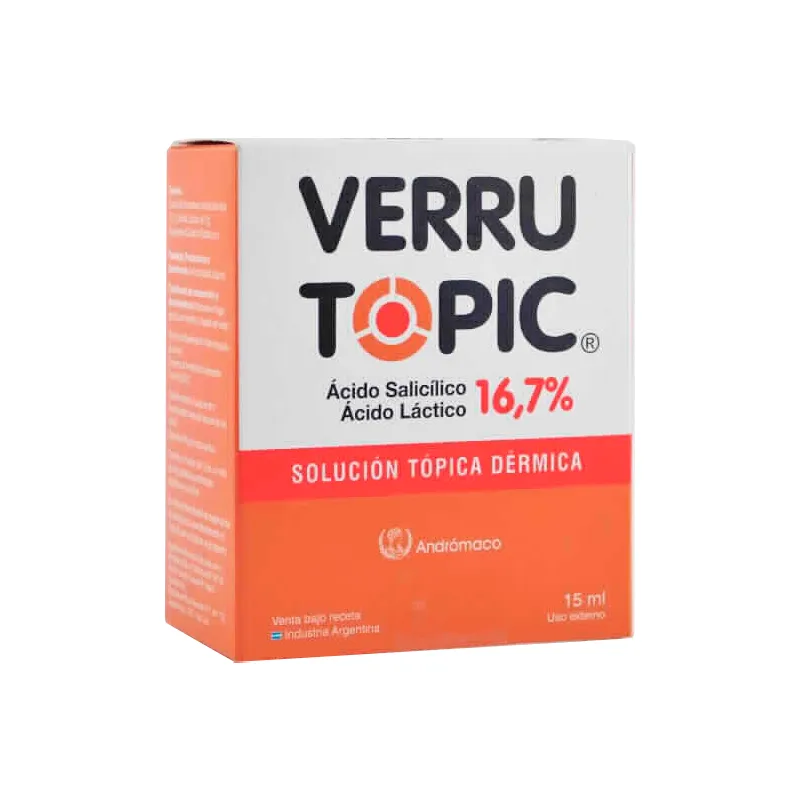 VerruTopic Solución Tópica Dérmica - 15 mL