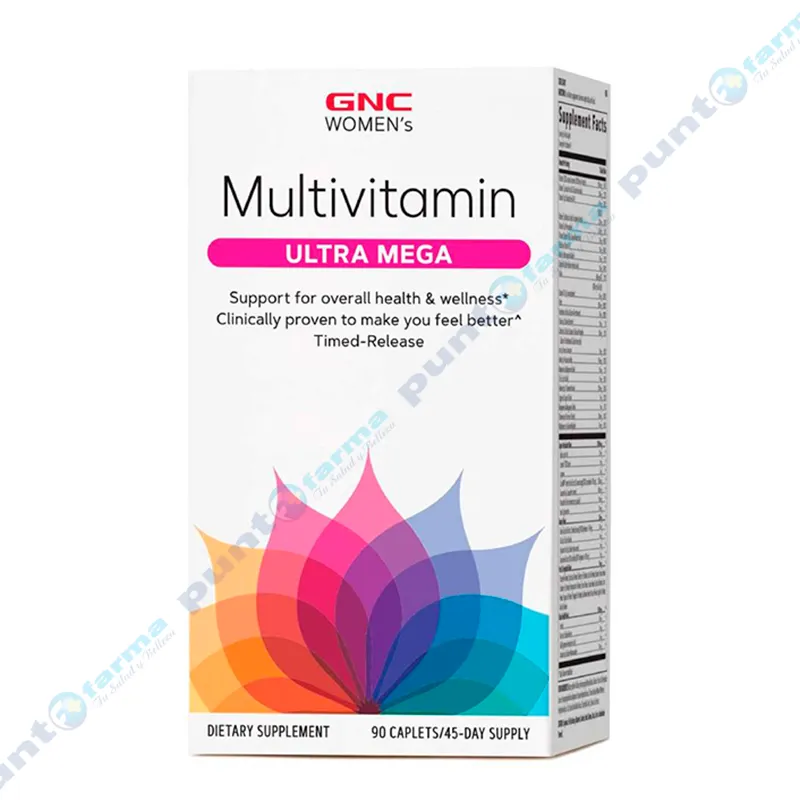 Women's Ultra Mega GNC - Cont. 90 Capsulas