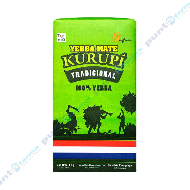 Yerba Mate Kurupi Tradicional - 1000 gr