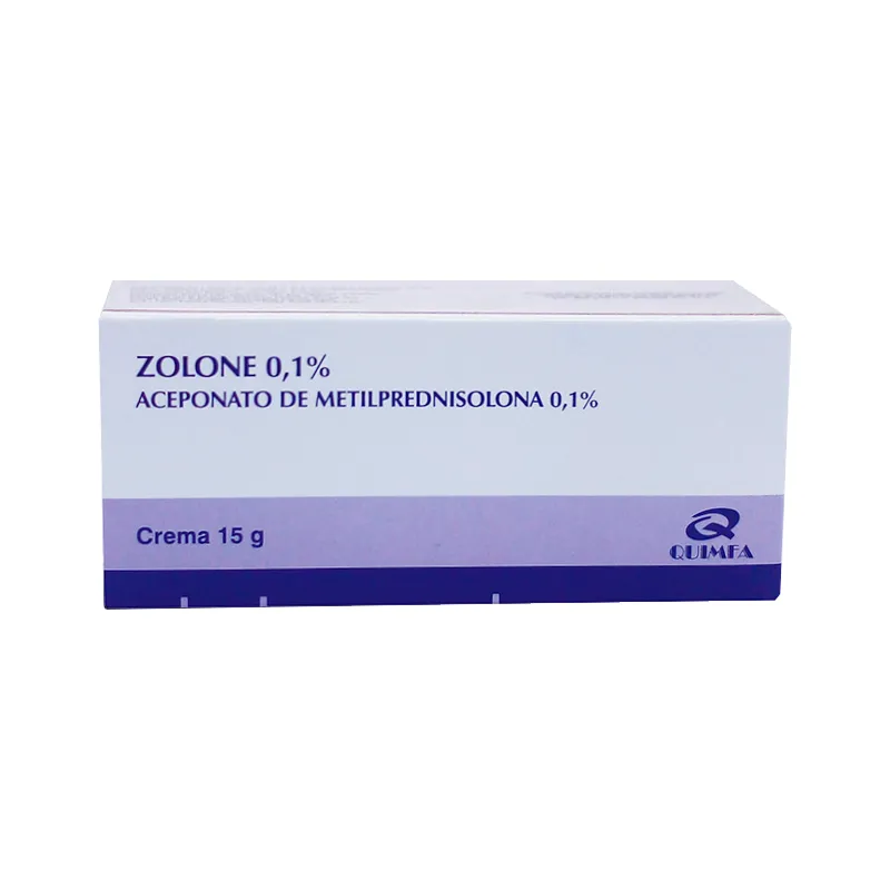 Zolone 0,1% Aceponato de Metilprednisolona 0,1% - 15 g