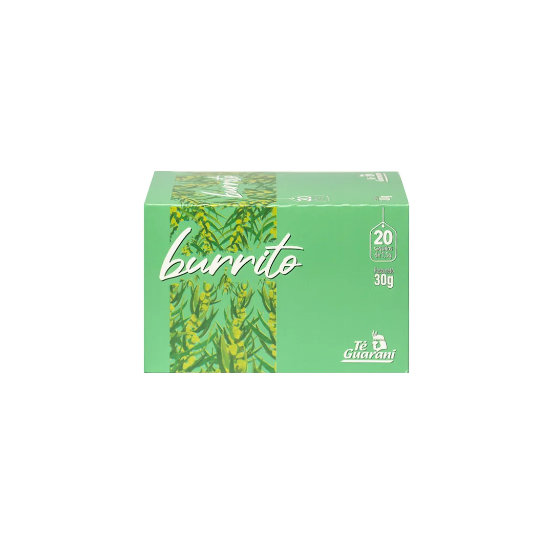 Té Burrito de Té Guarani - Cont. 20 Saquitos 1,5g c/u