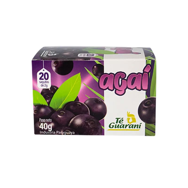 Té Negro Acai de Té Guarani - 40 g Cont. 20 Saquitos