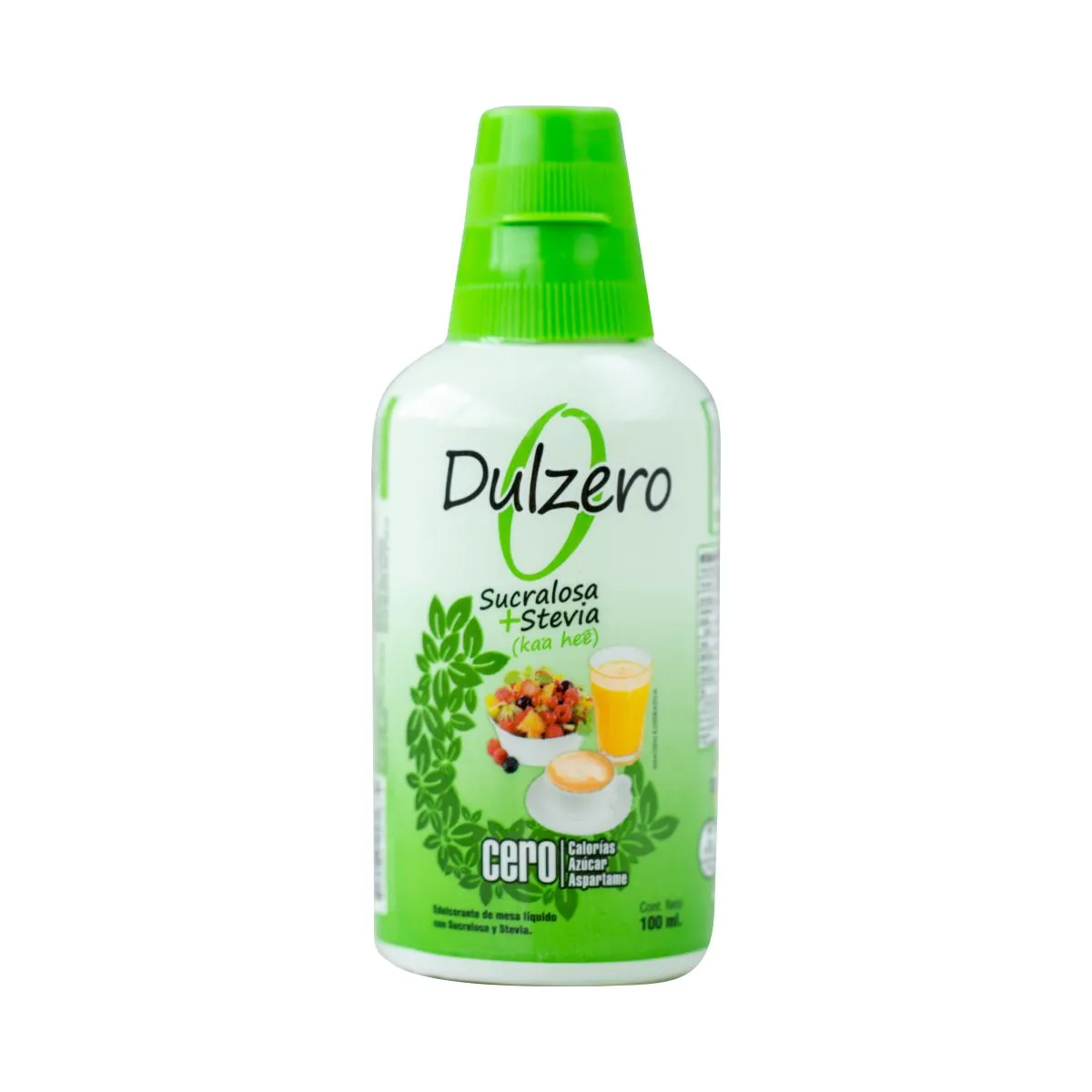 Edulcorante De Mesa Dulzero Sucralosa + Stevia - Cont.100 ml