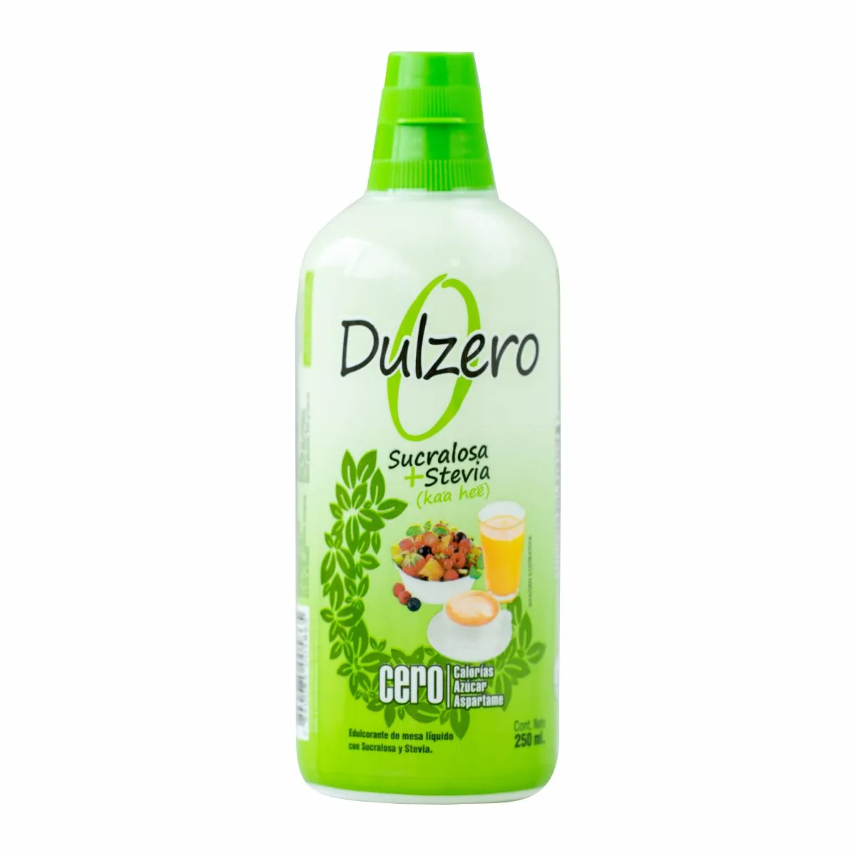 Edulcorante De Mesa Dulzero Sucralosa + Stevia - Cont.250 mL