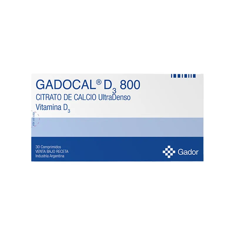 Gadocal D3 800 - Cont. 30 Comprimidos