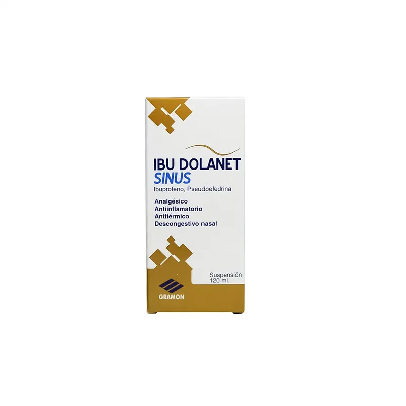 Ibu Dolanet Sinus Ibuprofeno Pseudoefedrina - Cont. 120 ml