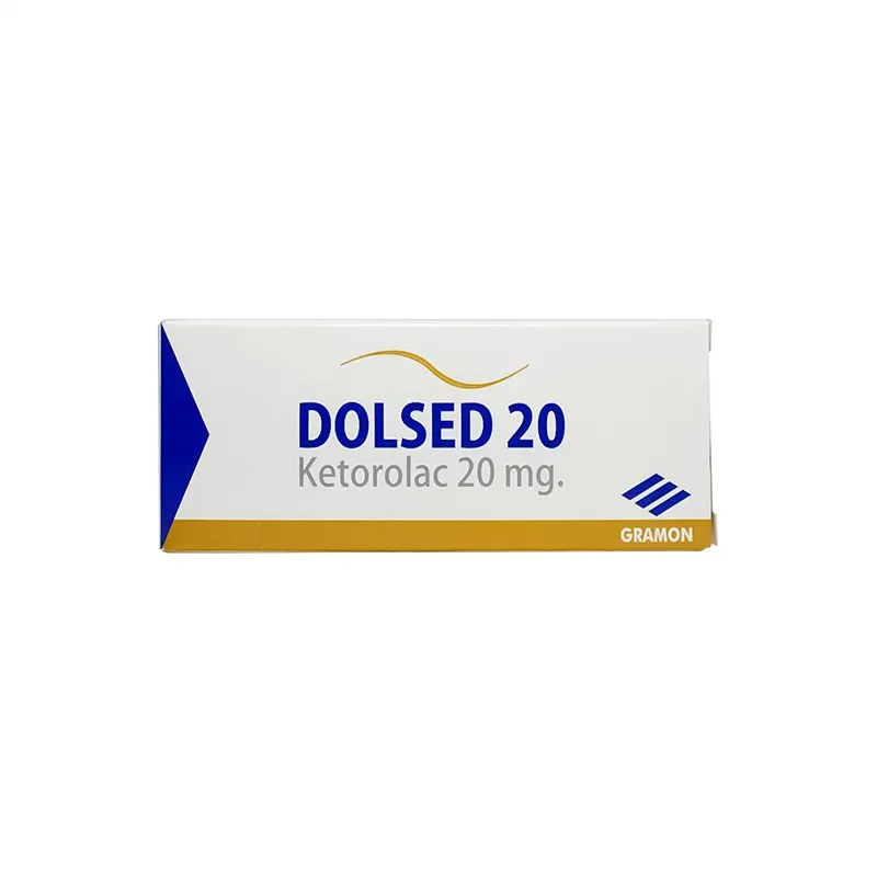 Dolsed 20 - Ketorolac 20 mg - Cont. 10 Comprimidos