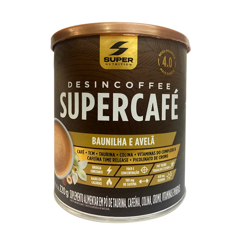 Super Cafe Vainilla y Avellana Desincoffee - Cont.220gr
