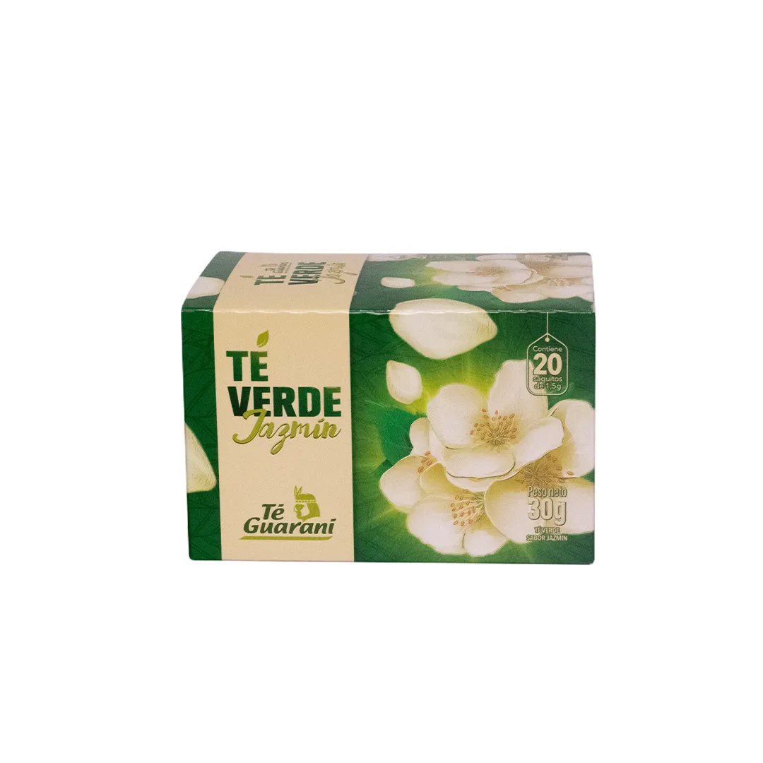 Té Verde Jazmin de Té Guarani - Cont. 20 Saquitos de 1,5g.