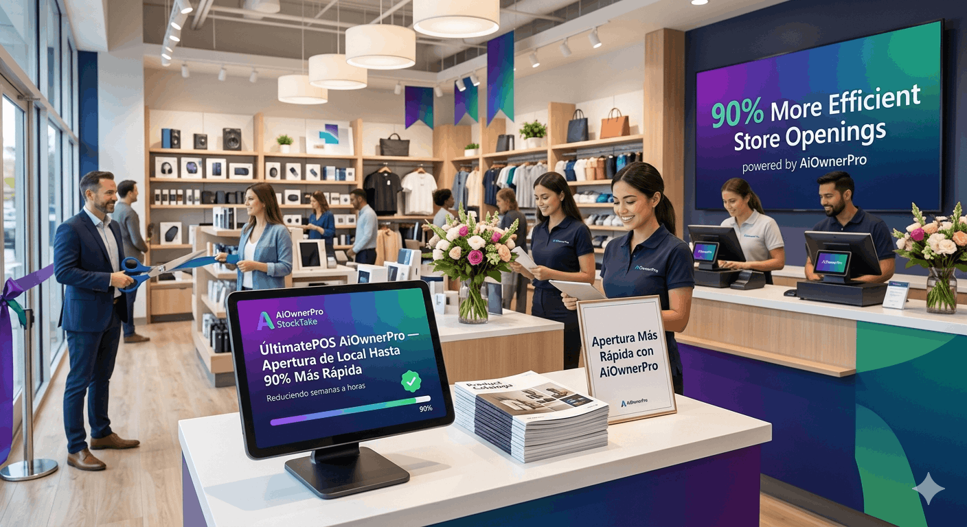 AiOwnerPro — Apertura de Local en Tiempo Récord