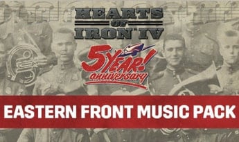 Hearts of Iron IV - Eastern Front Music Pack DLC EN/DE/FR/PL/PT/RU/ES Global Steam
