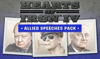 Hearts of Iron IV - Allied Speeches Music Pack DLC EN/DE/FR/PL/PT/RU/ES Global Steam