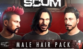 SCUM - Male Hair Pack DLC Global Steam