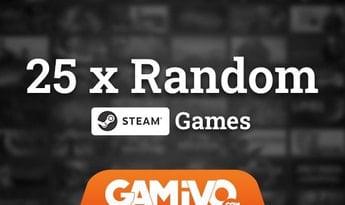 GAMIVO 25x Random Steam Games Global Steam