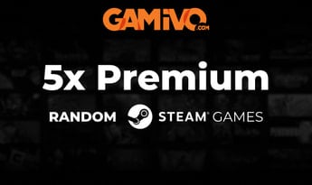 GAMIVO 5x Random Steam Games Global Steam