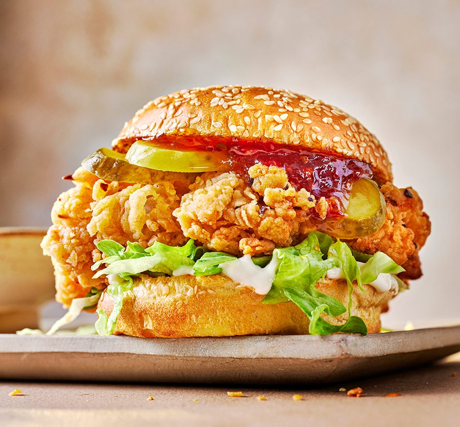 Hamburguesa de Pollo Crispy